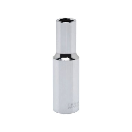 Weller Crescent 19 mm X 1/2 in. drive Metric 6 Point Deep Socket 1 pc CDDS78N